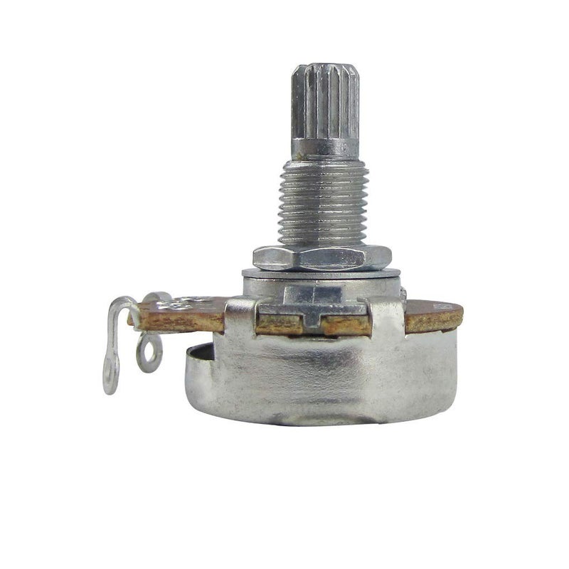 FLEOR 4pcs Full Size Guitar Volume Pot 18mm Shaft Audio Taper Potentiometer A500K - Image 2